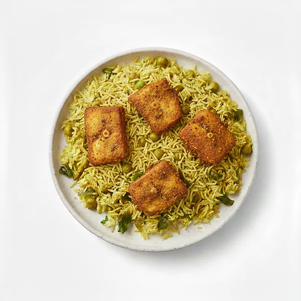 Patiyala  Tawa Fish Fry with Methi pulao